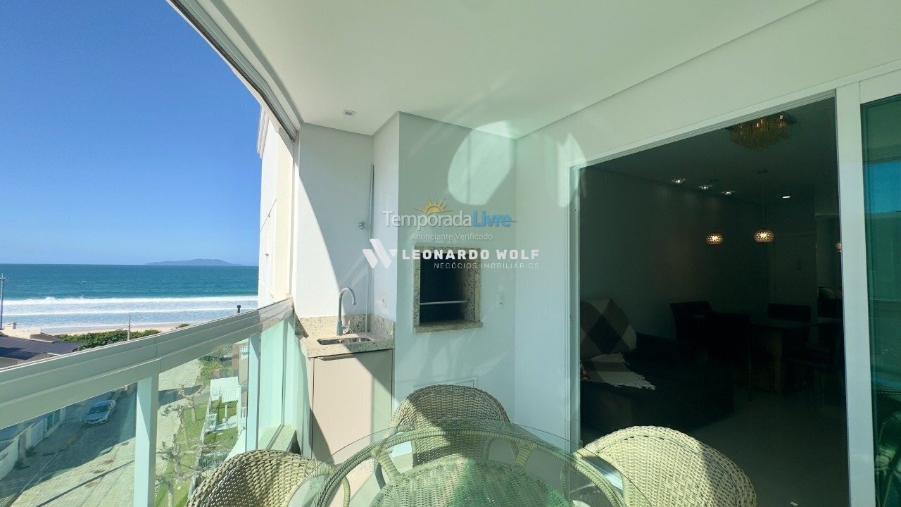 Apartamento para alquiler de vacaciones em Governador Celso Ramos (Praia de Palmas)