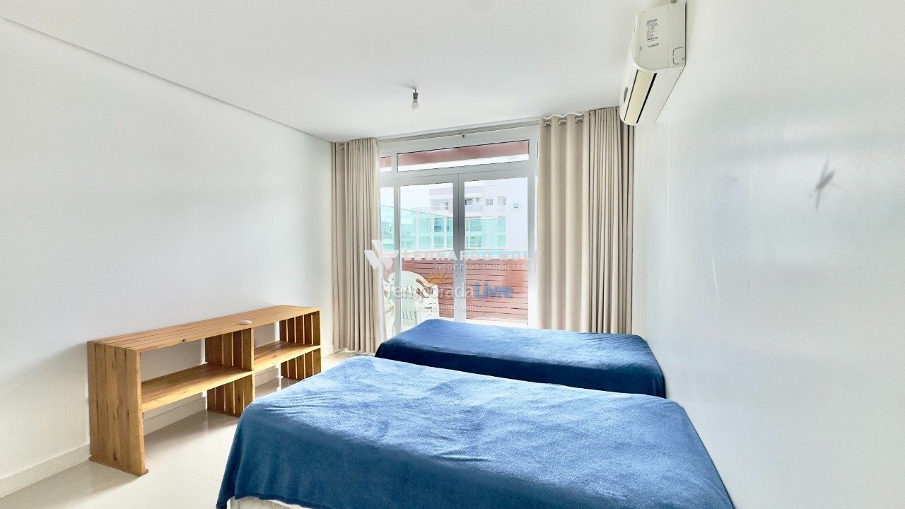 Apartment for vacation rental in Governador Celso Ramos (Praia de Palmas)