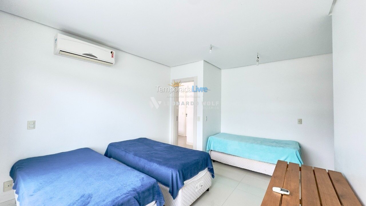 Apartment for vacation rental in Governador Celso Ramos (Praia de Palmas)