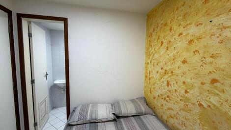 Ap de 3 quartos, vista parcial P/o mar, próx. praia center, 2 garagens