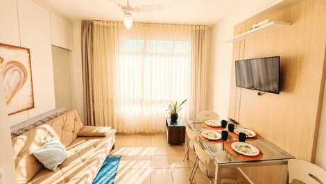 Beautiful apartment in Canasvieiras, one block from the beach.