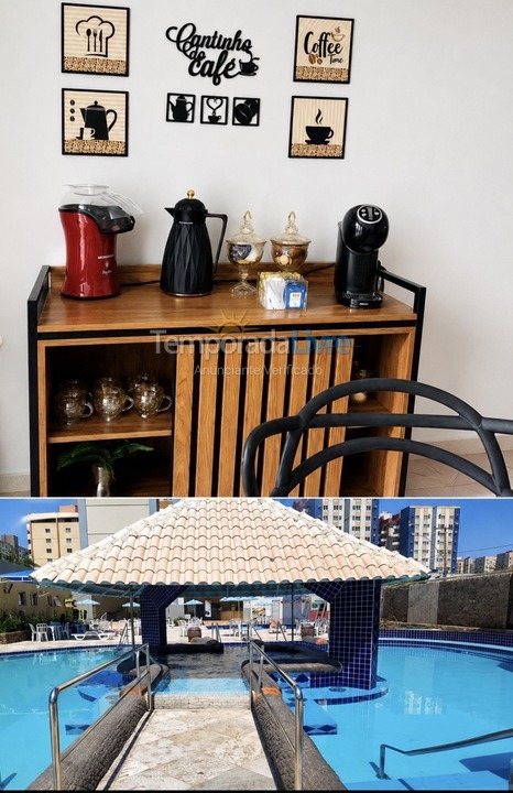 Apartamento para aluguel de temporada em Caldas Novas (Turista)