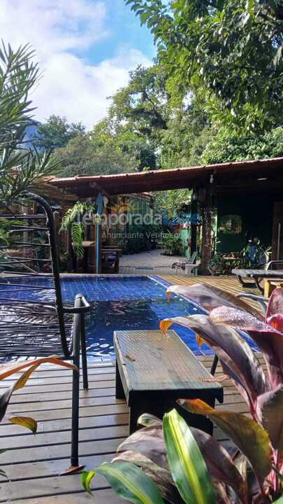 House for vacation rental in Ubatuba (Sertão de Ubatumirim)