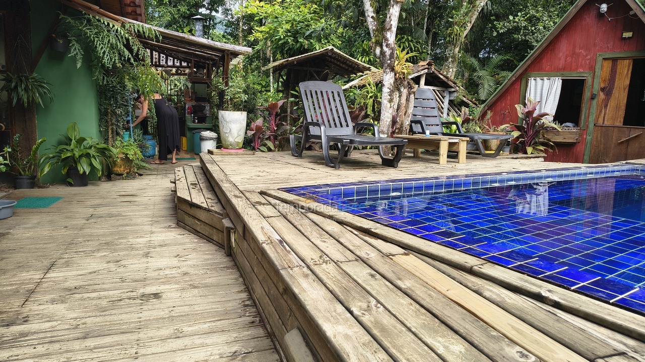 House for vacation rental in Ubatuba (Sertão de Ubatumirim)