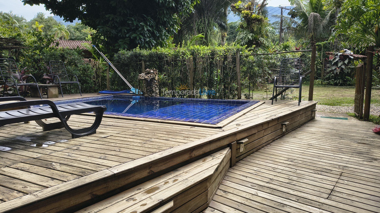 House for vacation rental in Ubatuba (Sertão de Ubatumirim)