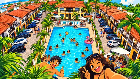 Apartment for rent in Porto Seguro - Praia de Taperapuan