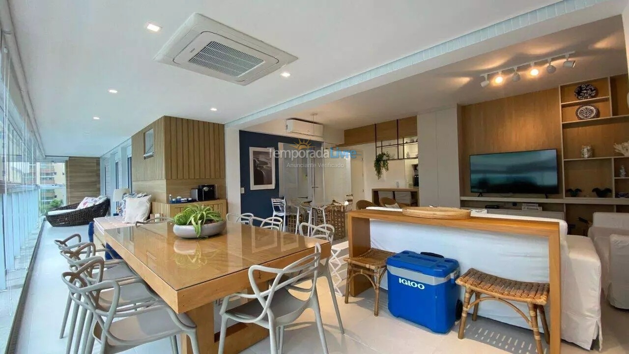 Apartamento para alquiler de vacaciones em Bertioga (Riviera de São Lourenço)