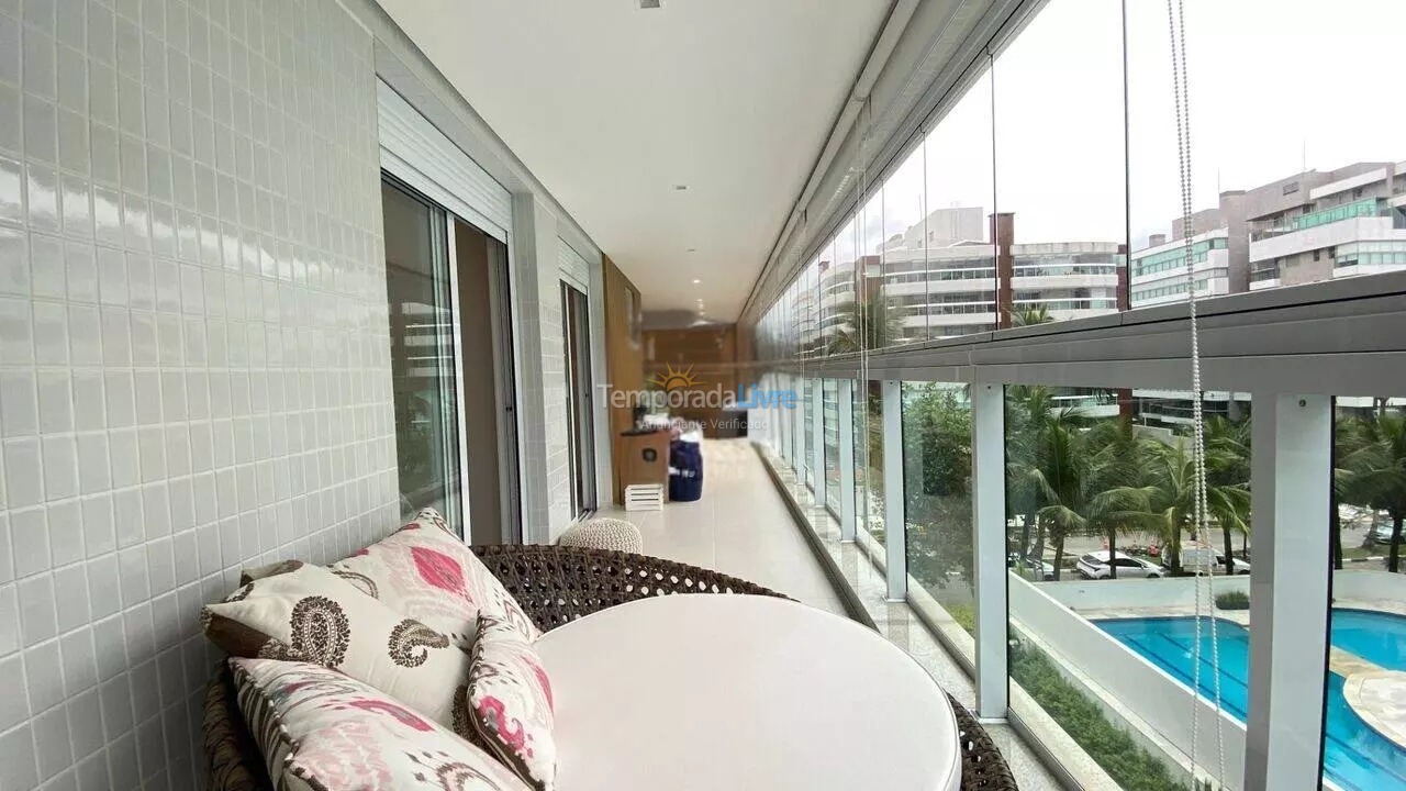 Apartamento para alquiler de vacaciones em Bertioga (Riviera de São Lourenço)
