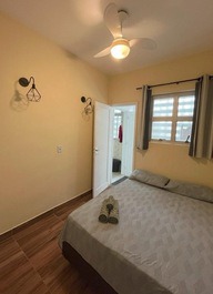 Apto completo para até 8 pessoas | 3 quartos | 300 m da praia