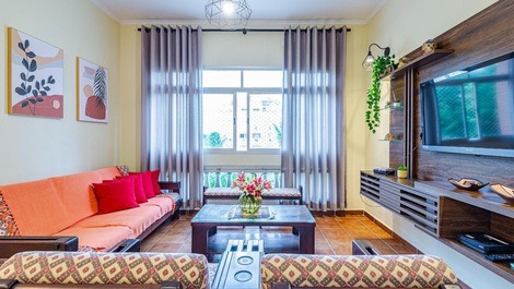 Apartamento para alugar em Guarujá - Enseada