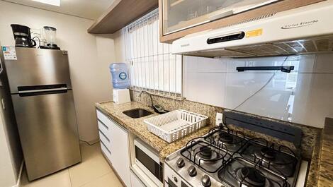 Apartment 50 meters from the beach, Canto Grande