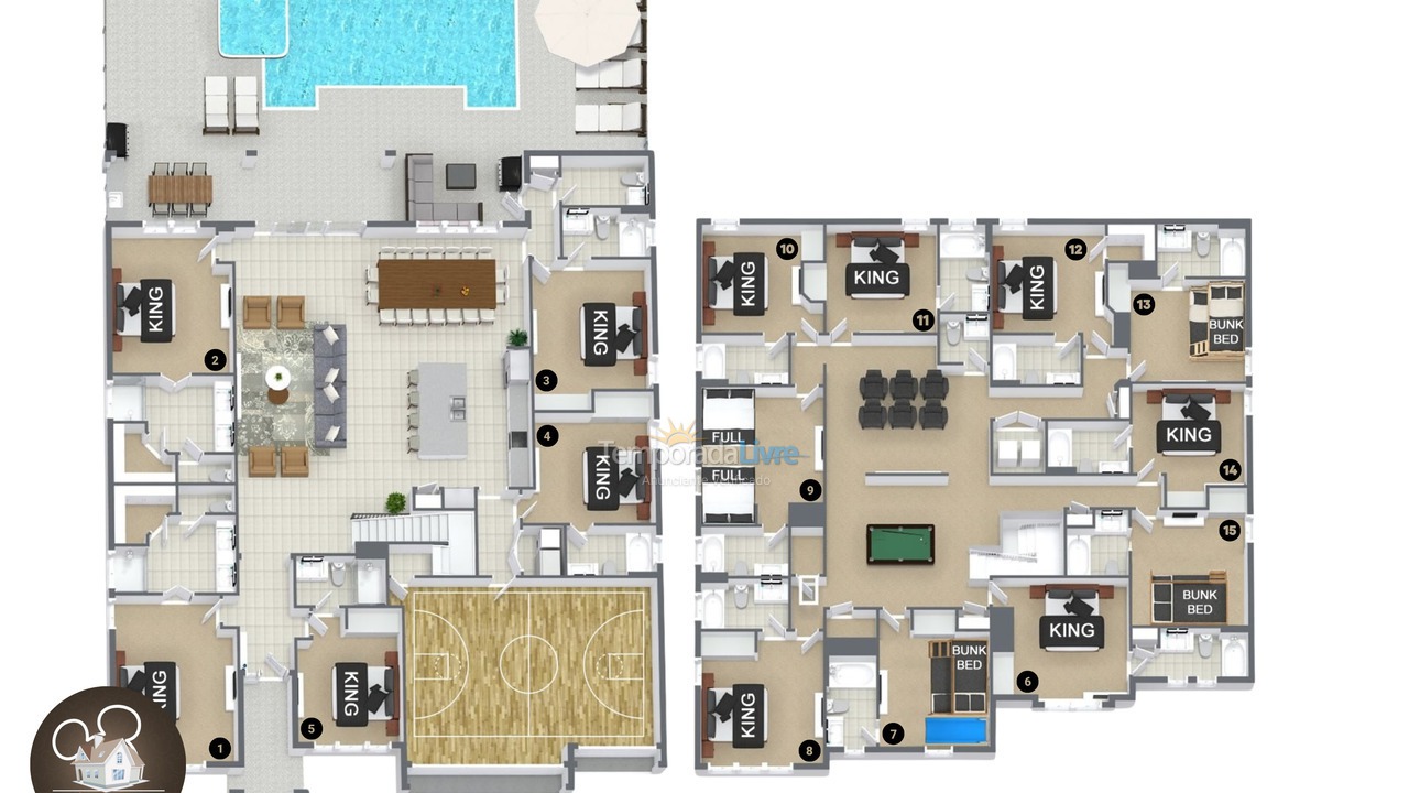 House for vacation rental in Orlando (Kissimmee)