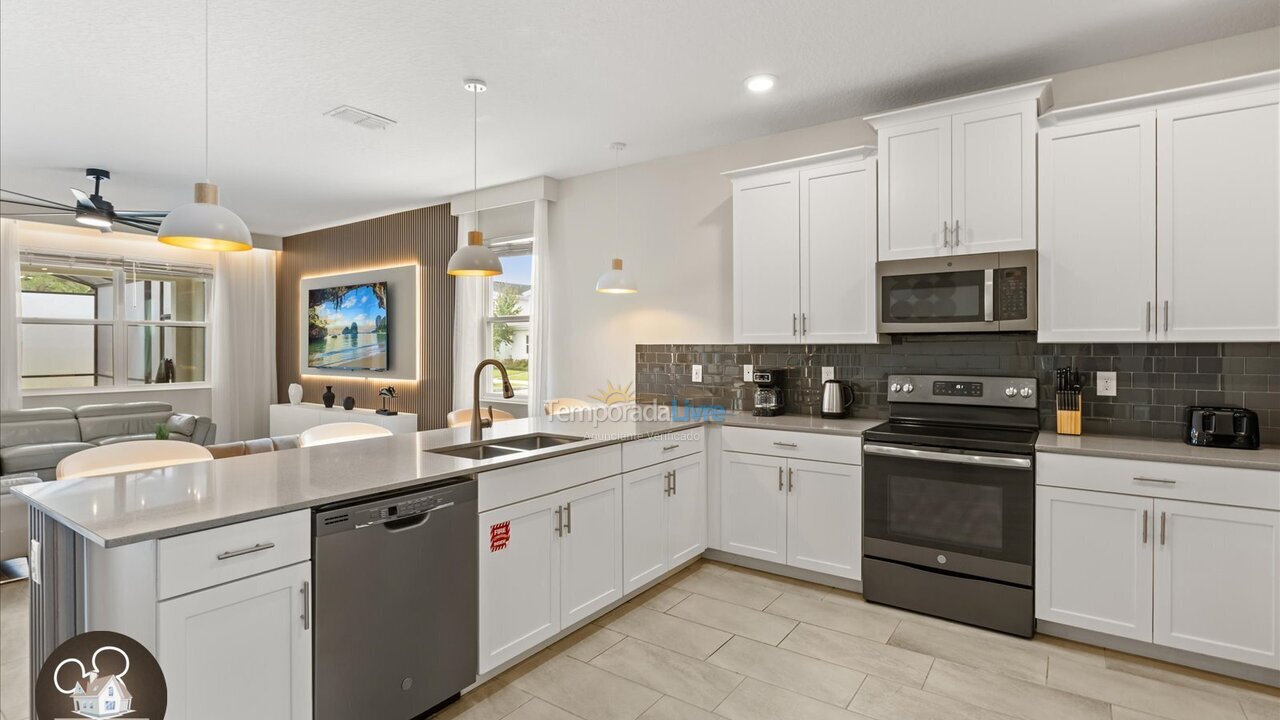 Casa para aluguel de temporada em Orlando (Kissimmee)