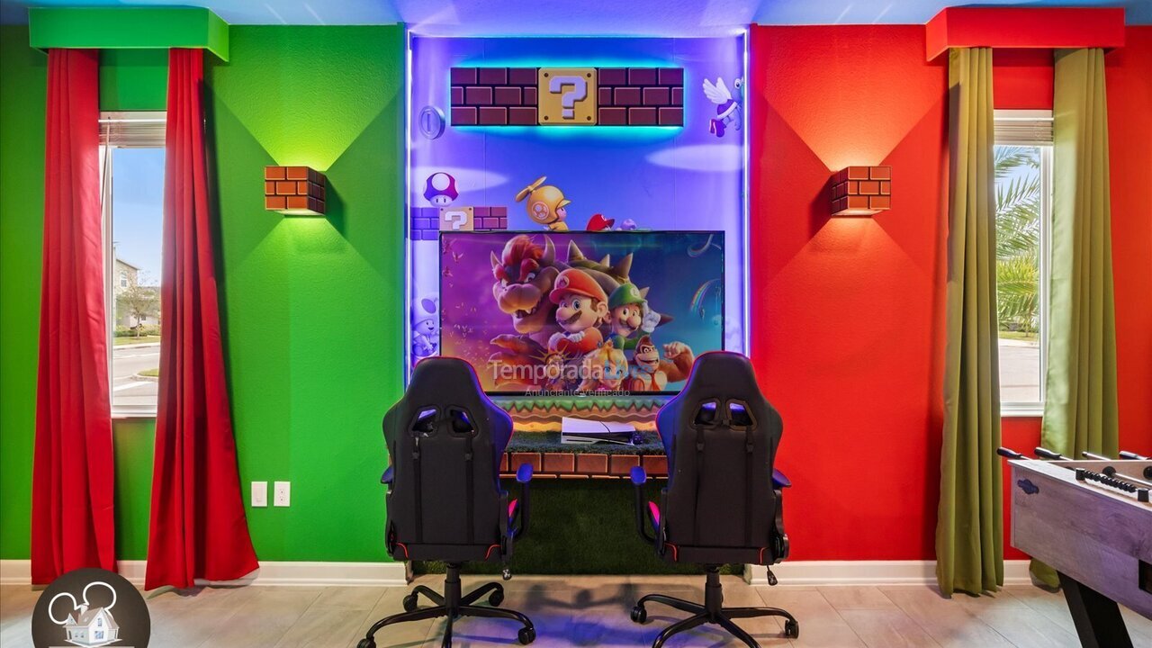 Casa para aluguel de temporada em Orlando (Kissimmee)