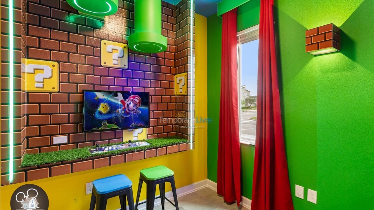 Casa para aluguel de temporada em Orlando (Kissimmee)