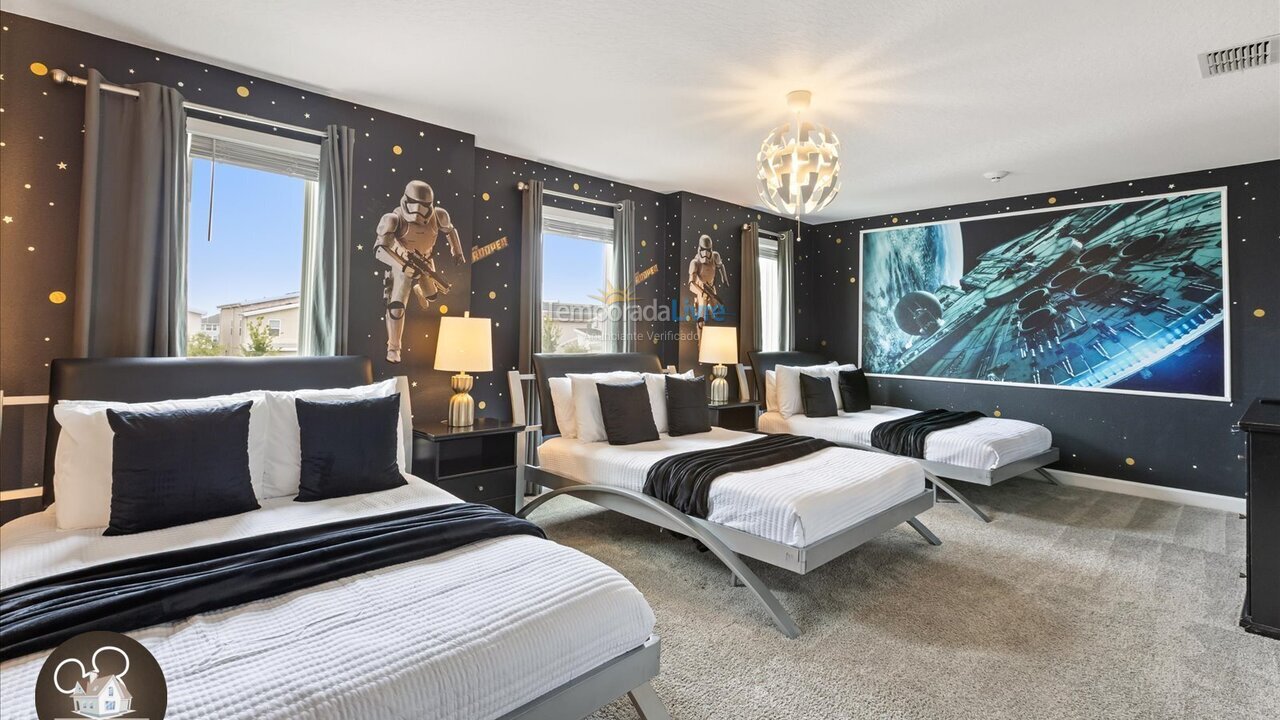 Casa para aluguel de temporada em Orlando (Kissimmee)