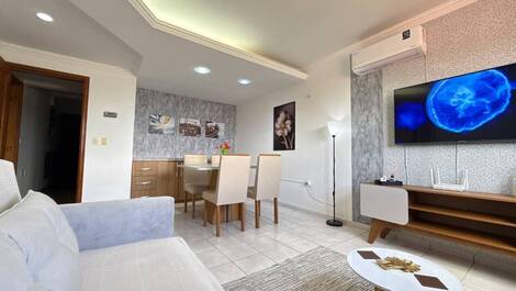 One-bedroom apartment for seasonal rental in Ponta Negra.