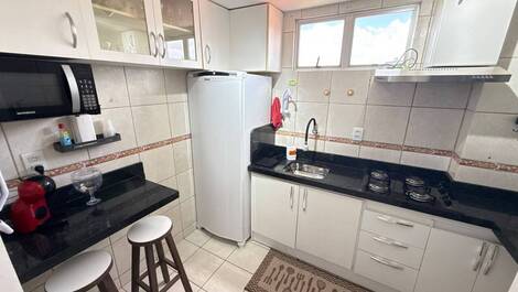 One-bedroom apartment for seasonal rental in Ponta Negra.