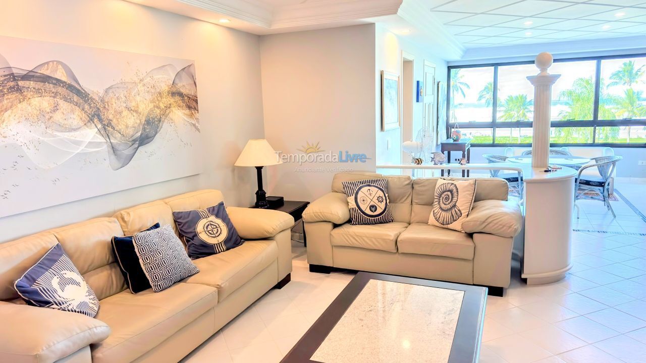 Apartamento para aluguel de temporada em Bertioga (Riviera de São Lourenço)