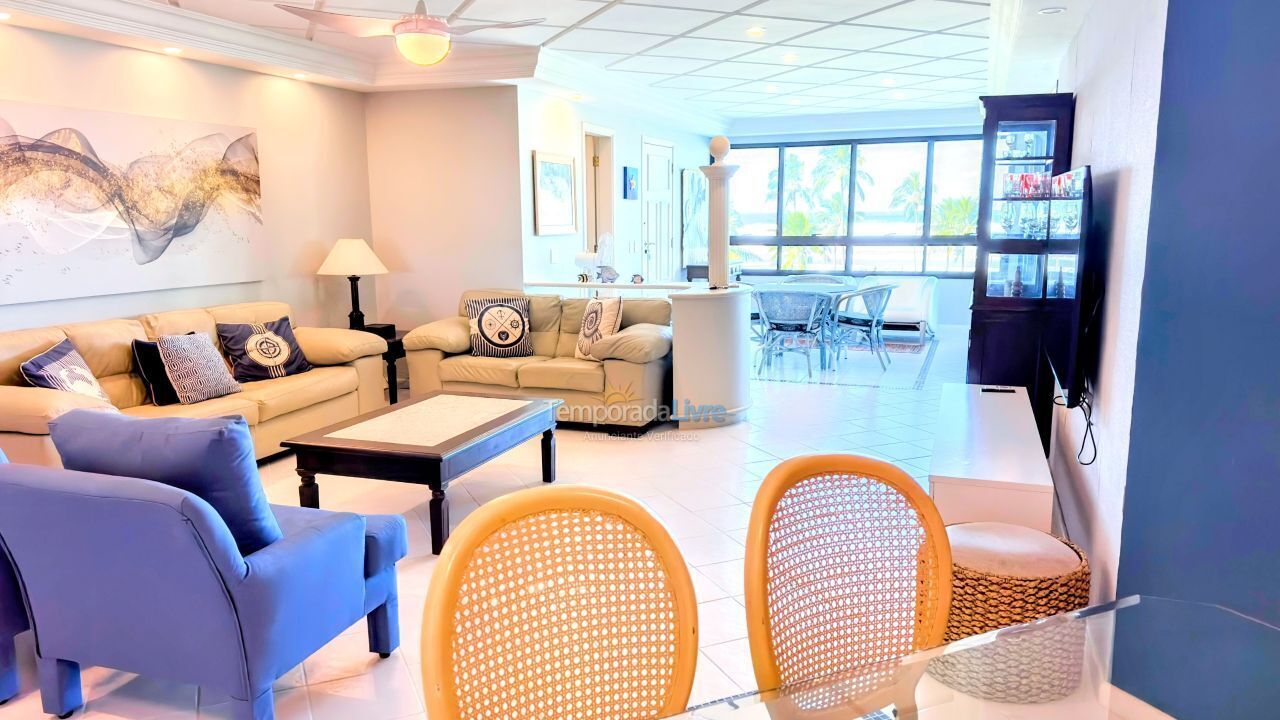 Apartamento para aluguel de temporada em Bertioga (Riviera de São Lourenço)