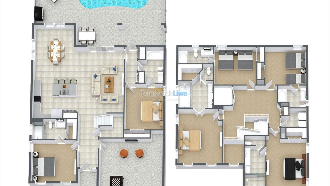 Casa para aluguel de temporada em Orlando (Davenport)