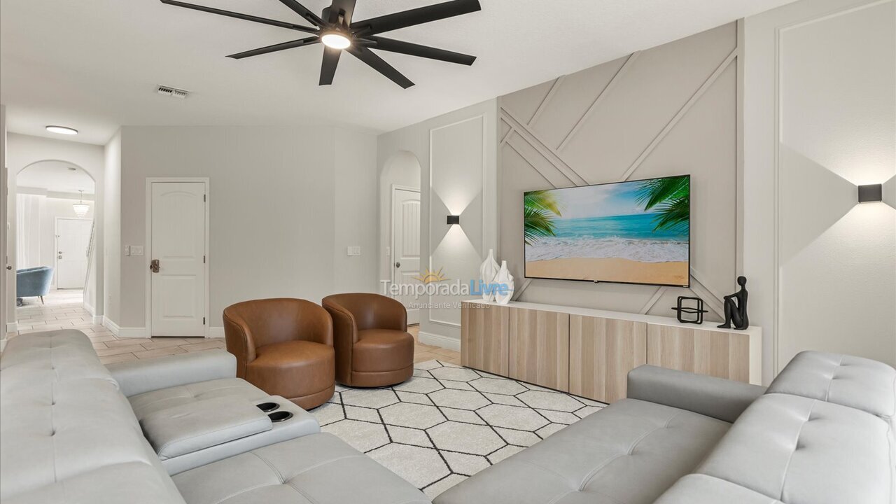 Casa para aluguel de temporada em Orlando (Davenport)