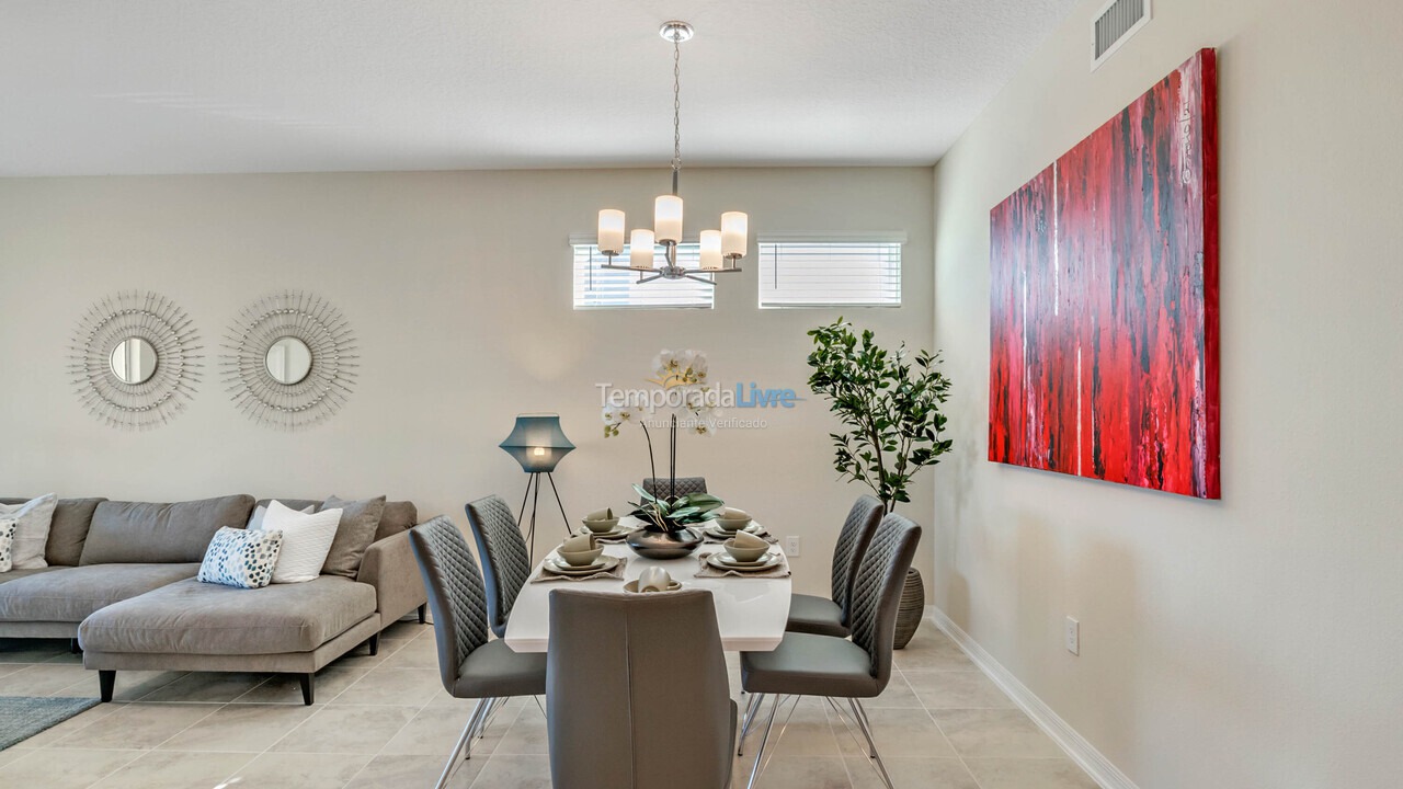 Casa para aluguel de temporada em Orlando (Kissimmee)