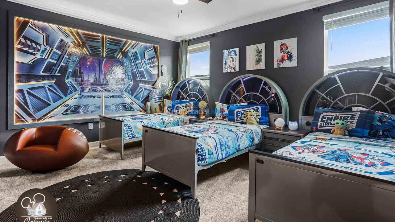 Casa para aluguel de temporada em Orlando (Kissimmee)