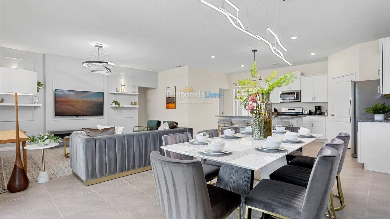 Casa para aluguel de temporada em Orlando (Davenport)