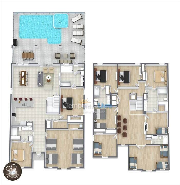 Casa para alquiler de vacaciones em Orlando (Davenport)
