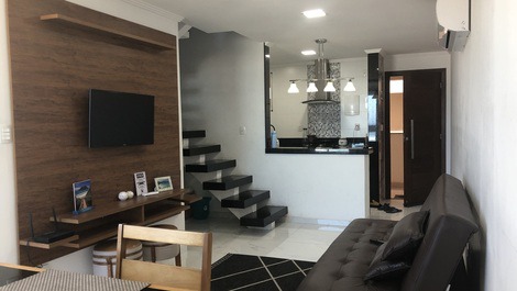 Hermoso apartamento frente al mar en Arraial do Cabo, Praia Grande.