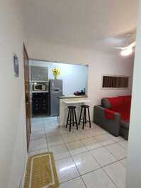 Apartamento bien ubicado en la playa de Guilhermina.