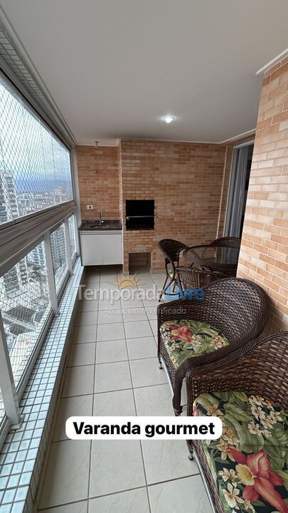 Apartment for vacation rental in Praia Grande (Guilhermina)