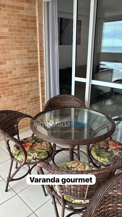 Apartment for vacation rental in Praia Grande (Guilhermina)