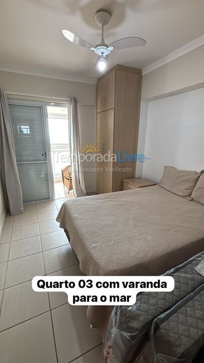 Apartment for vacation rental in Praia Grande (Guilhermina)