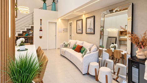 🌴 DÚPLEX JARDÍN CON JACUZZI PRIVADO EN CANTO GRANDE – BOMBINHAS/SC