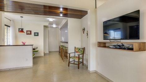 Espetacular casa com piscina em Canasvieiras