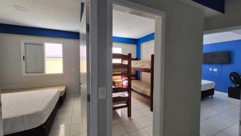 Vista dos 3 quartos