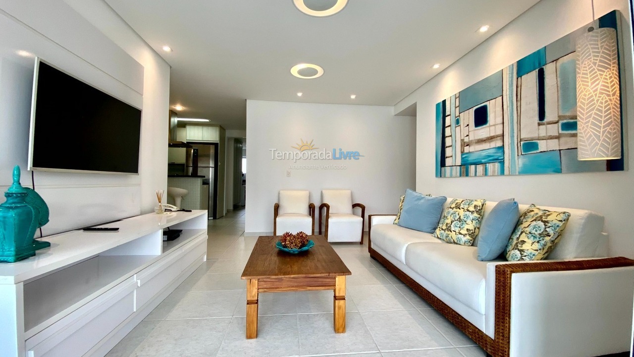Apartamento para aluguel de temporada em Bertioga (Riviera de São Lourenço)