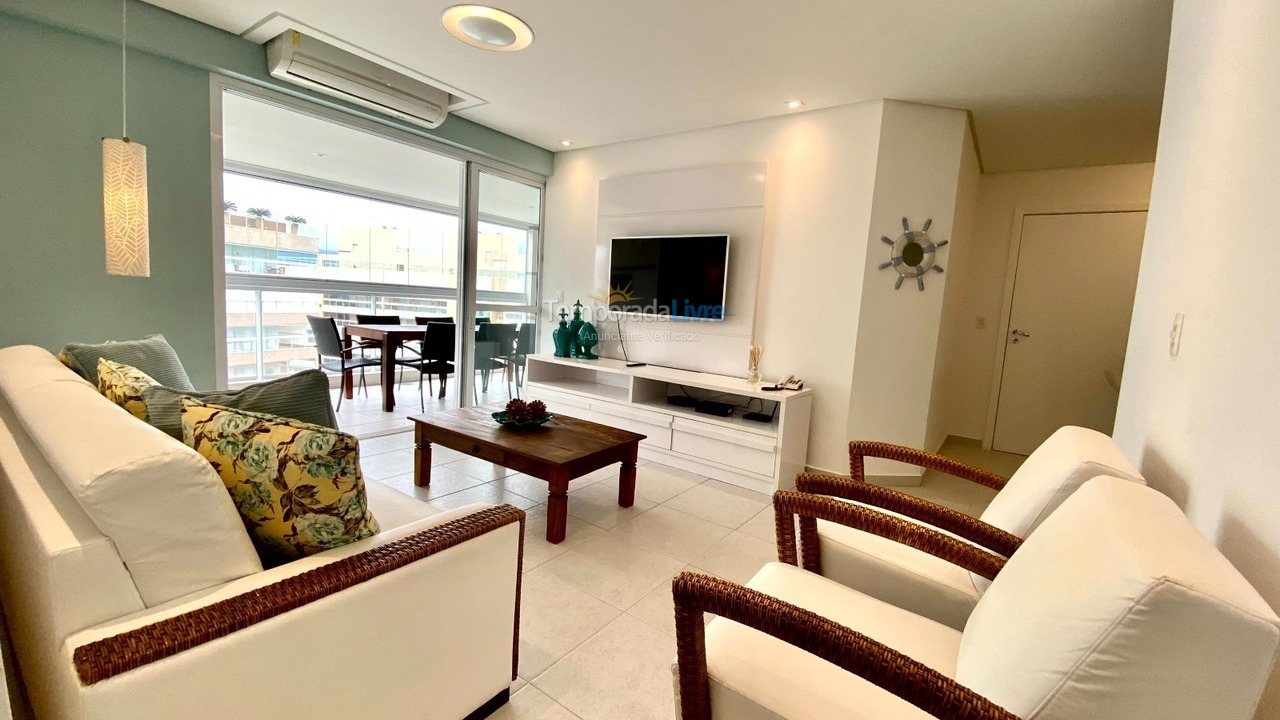 Apartamento para aluguel de temporada em Bertioga (Riviera de São Lourenço)