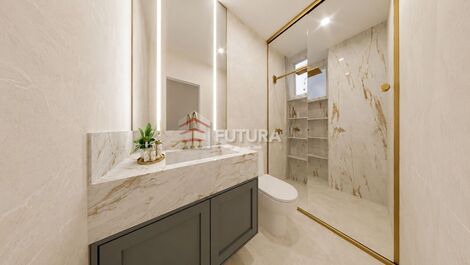 Cobertura com jacuzzi para Temporada Bombinhas SC - 3 suites