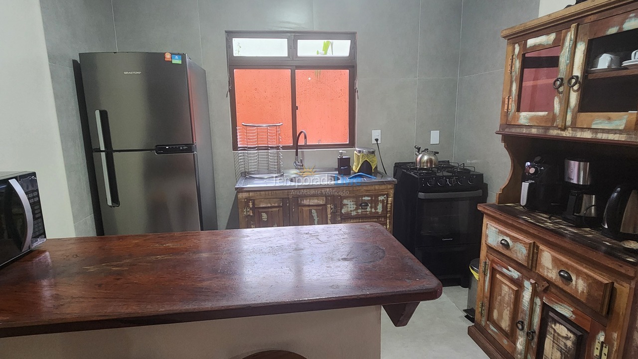 Casa para alquiler de vacaciones em Palhoça (Guarda do Embaú)