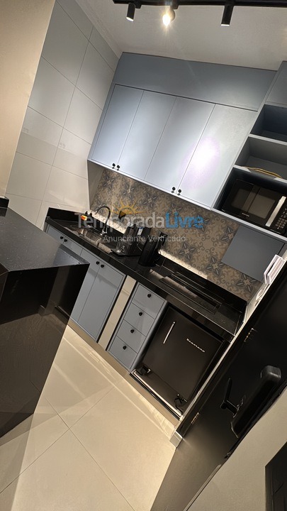 Apartamento para alquiler de vacaciones em São Vicente (Praia dos Milionários)