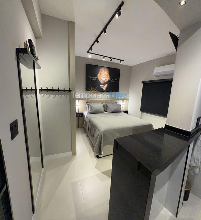Apartamento para alquiler de vacaciones em São Vicente (Praia dos Milionários)
