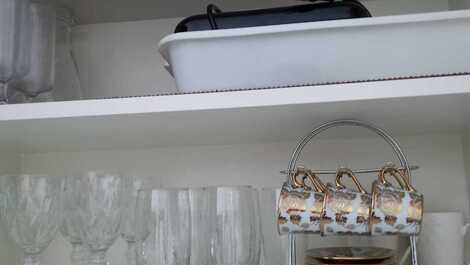 Praia Grande Ubatuba/Air Conditioning, Wi-Fi, Gourmet Balcony