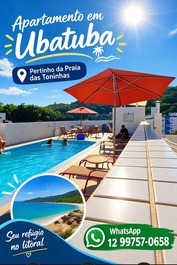 Apartamento para alquilar en Ubatuba - Praia das Toninhas