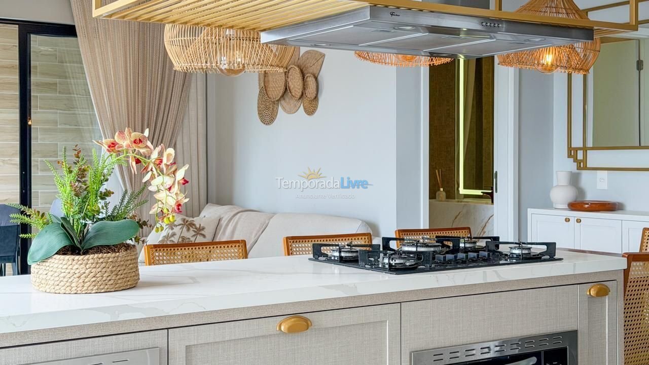 Apartment for vacation rental in Bombinhas (Praia de Bombas)