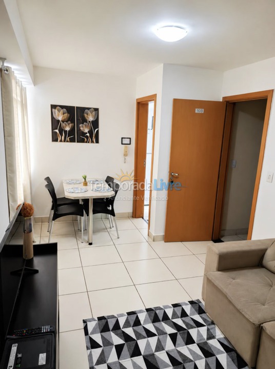 Apartamento para aluguel de temporada em Belo Horizonte (Castelo)