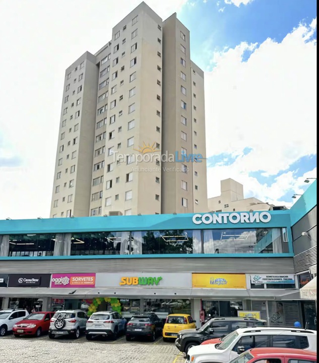 Apartamento para aluguel de temporada em Belo Horizonte (Castelo)