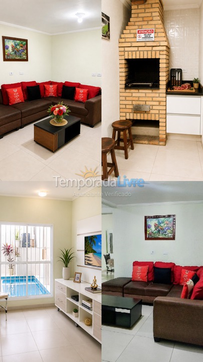Casa para aluguel de temporada em Praia Grande (Praia do Caiçara)